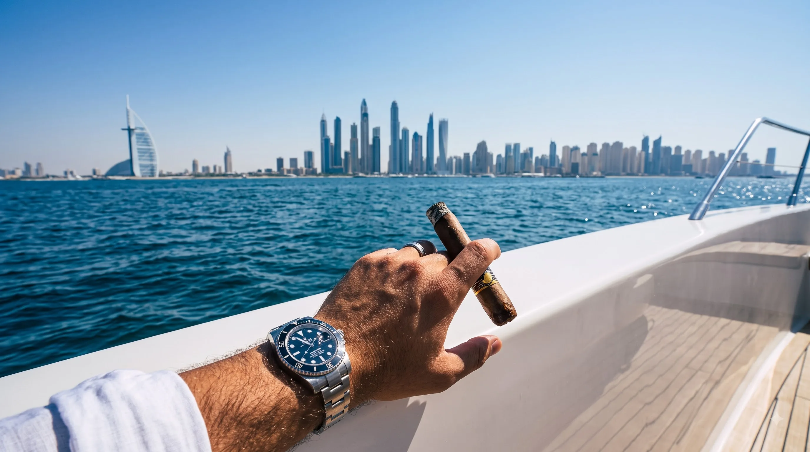 Cigars on a Yacht in Dubai: What to Know